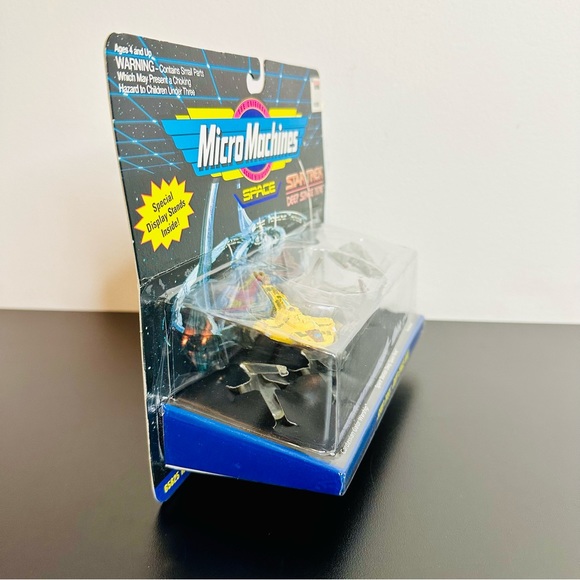 Micro Machines Star Trek DEEP SPACE NINE SPACE STATION CARDASSIAN WARSHIP New! - Picture 3 of 7